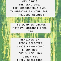 Jay Gao Poetry Launch Extravaganza