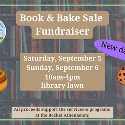 Book & Bake Sale Fundraiser