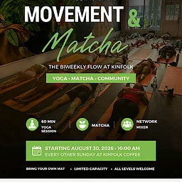 Movement & Matcha at Kinfolk Coffee: The Biweekly Flow