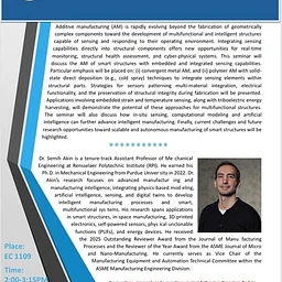 Mechanical and Materials Engineering Colloquium