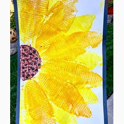 Little Artists: Sunflower Painting