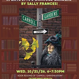Book Reading: Carroll Gardens Story by Sally Frances