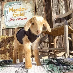 Goat Yoga at 1870 Farm