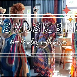 FREE 70's Music Bingo & Mrs. Roper's Romp