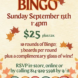 Fall into Bingo! – Wilcox
