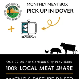OCT | Meat Box Weekend @ Garrison City Provisions