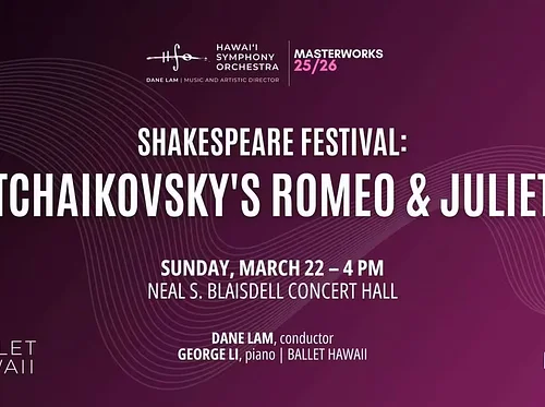 Masterworks: Sounds of Shakespeare Festival: Tchaikovsky’s Romeo & Juliet