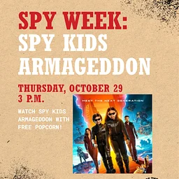 Spy Week: Spy Kids Armageddon Film Screening