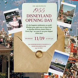 Festival Club Dance: DISNEYLAND OPENING DAY