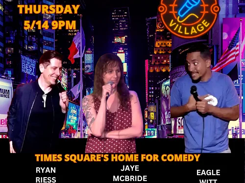 Times Square Comedy | Thur, May 14th @9 PM