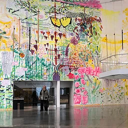 Live Processing Paint and Sound: Liz Phillips and Heidi Howard