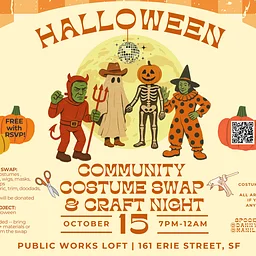 Halloween Costume Swap & Craft Night @ Public Works