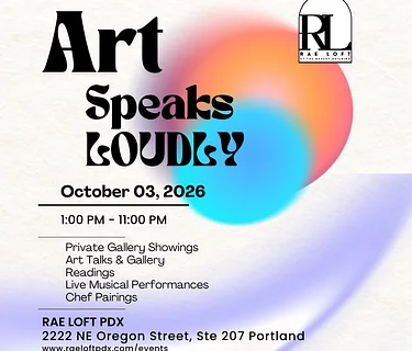 Art Speaks Loudly: A multi-sensory art show
