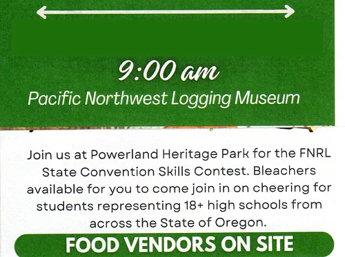 FNRL State Convention Skills Contest - PNW Logging Museum