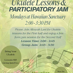 Ukulele Class & Jam at Hawaiian Sanctuary