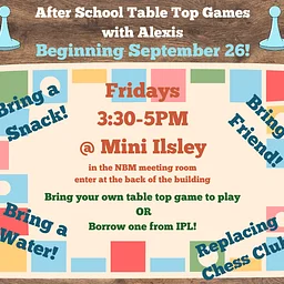 After School Table Top Games