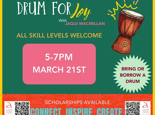 ADULT WORKSHOP: Drum For Joy!™