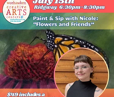 Paint and Sip with Nicole: Flowers and Friends