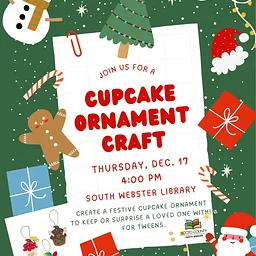 Tween-Cupcake Ornament