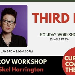 THIRD IN — HOLIDAY WORKSHOP: SINGLE-USE PASS