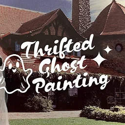 Thrifted Ghost Painting