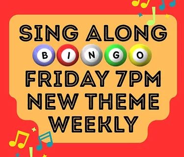 Sing Along Music Bingo