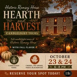 Experience Historic Ramsey House by Candlelight this Fall!