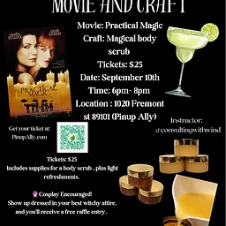 Pinup Ally Presents; Movie & Craft Night