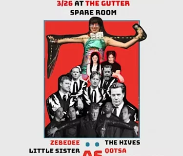 COVER SHOW! White Stripes (jumble jumble), Yeah Yeah Yeahs (no no nos), Hives (zebedee), Qotsa (little sister)