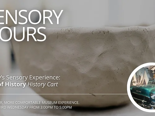 Sensory Hours | Pinch Pots, History Cart