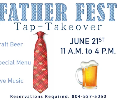 2026 Father’s Day Tap Takeover Celebration!