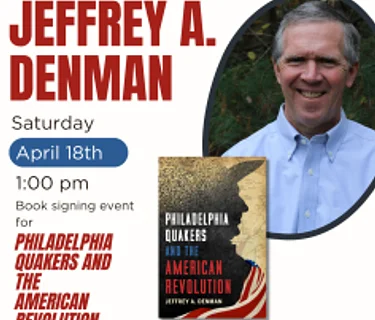 Author Jeffrey A. Denman at Lahaska Bookshop