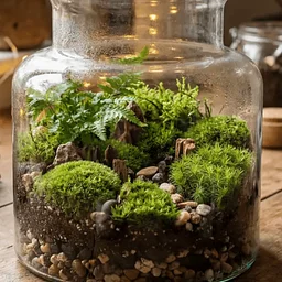 A Terrarium Building Class at Tumwater Vineyard.