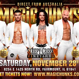 Magic Hunks - An Unforgettable Night Out - November 28, 2026