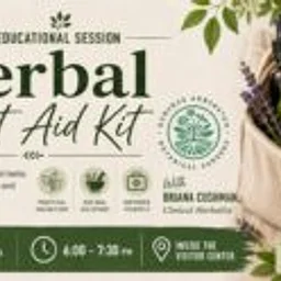 EDUCATIONAL SESSION: Herbal First Aid Kit