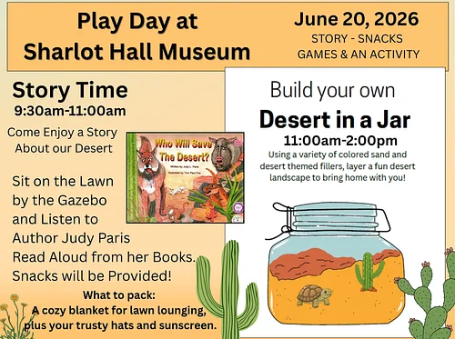 Play Day at Sharlot Hall Museum
