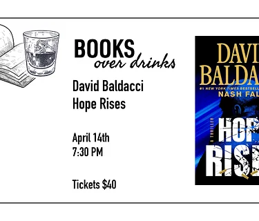 Books Over Drinks with David Baldacci