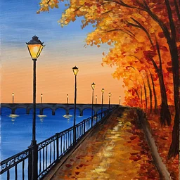 “Autumn Glow” – BYOB Public Class