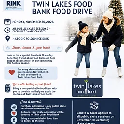 Donate & Skate: Twin Lakes Food Bank Food Drive