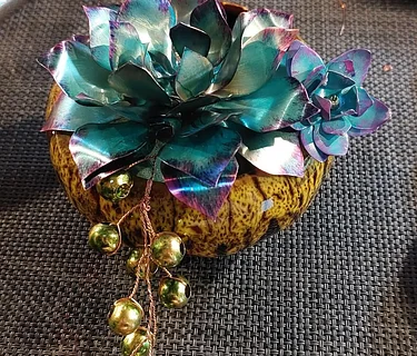 Copper workshop – Succulent garden at The Vineyard at Hershey