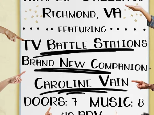 TV Battle Stations, Caroline Vain (RVA) & Brand New Companion (Boise)