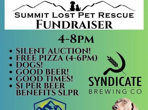 SUMMIT LOST PET RESCUE fundraiser