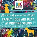 Member Appreciation Night: Family + Dog Art Play at Drifting Studio