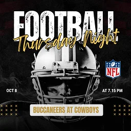 TNF Buccaneers at Cowboys