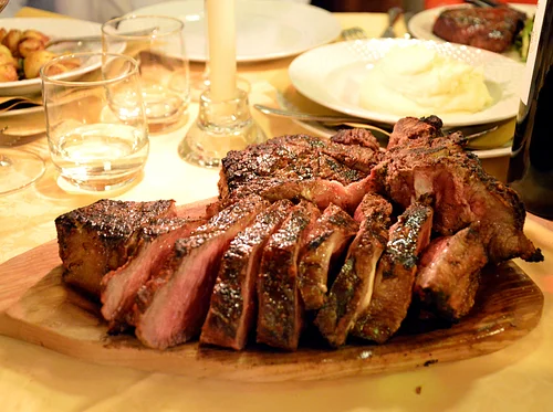 ITALIAN STEAK NIGHT – FROM MARINADE TO MASTERPIECE w/ PRISCILLA HUTTO, MARCH 27TH at 6PM, $75 PER PERSON, BYOB