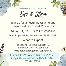 SIP & STEM AT THE VINEYARD
