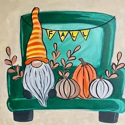 Tampa Paint and Sip – Fall Adventures with Gnome