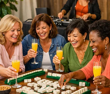 Mother's Day Mahjong + Mimosas!