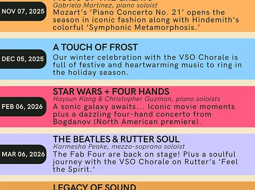 Valley Symphony Orchestra – Masterworks Season