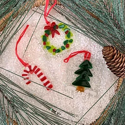 Glass: “Fused Glass Ornaments”